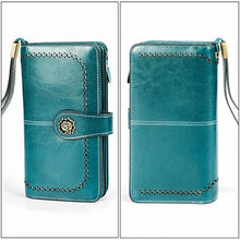Load image into Gallery viewer, 3556 Large Capacity Long Multi-function Anti-magnetic RFID Wallet Clutch for Ladies with Card Slots