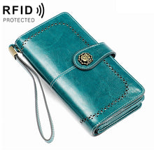 Load image into Gallery viewer, 3556 Large Capacity Long Multi-function Anti-magnetic RFID Wallet Clutch for Ladies with Card Slots