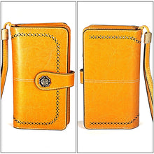 Load image into Gallery viewer, 3556 Large Capacity Long Multi-function Anti-magnetic RFID Wallet Clutch for Ladies with Card Slots