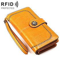 Load image into Gallery viewer, 3556 Large Capacity Long Multi-function Anti-magnetic RFID Wallet Clutch for Ladies with Card Slots