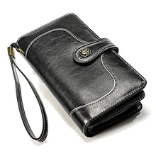 Load image into Gallery viewer, 3555 Large Capacity Long Multi-function Anti-magnetic RFID Wallet Clutch for Ladies with Card Slots