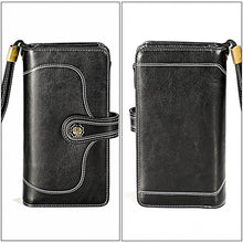 Load image into Gallery viewer, 3555 Large Capacity Long Multi-function Anti-magnetic RFID Wallet Clutch for Ladies with Card Slots