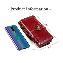 Load image into Gallery viewer, 3555 Large Capacity Long Multi-function Anti-magnetic RFID Wallet Clutch for Ladies with Card Slots