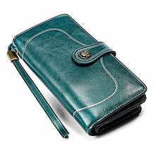 Load image into Gallery viewer, 3555 Large Capacity Long Multi-function Anti-magnetic RFID Wallet Clutch for Ladies with Card Slots