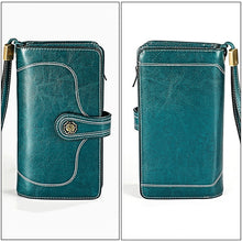 Load image into Gallery viewer, 3555 Large Capacity Long Multi-function Anti-magnetic RFID Wallet Clutch for Ladies with Card Slots