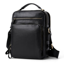 Load image into Gallery viewer, 6028 Multifunctional Fashion Top-grain Leather Messenger Bag Casual Men Shoulder Bag