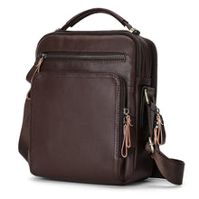 Load image into Gallery viewer, 6028 Multifunctional Fashion Top-grain Leather Messenger Bag Casual Men Shoulder Bag