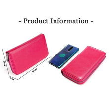 Load image into Gallery viewer, KB196 Top-grain Leather Large Capacity Multi-function 36-Bit Anti-magnetic RFID Organ Card Package Wallet