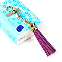 Load image into Gallery viewer, LS01 Tassel Zinc Alloy Keychain Car Hanging Bag Pendant