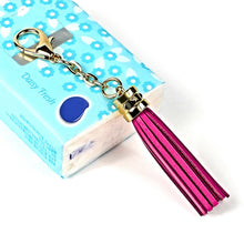 Load image into Gallery viewer, LS01 Tassel Zinc Alloy Keychain Car Hanging Bag Pendant