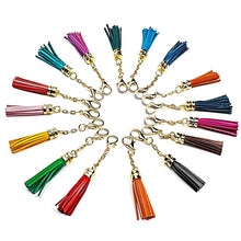 Load image into Gallery viewer, LS01 Tassel Zinc Alloy Keychain Car Hanging Bag Pendant