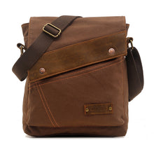 Load image into Gallery viewer, AUGUR 9088 Retro Vertical Style Canvas Shoulder Messenger Crossby Bag