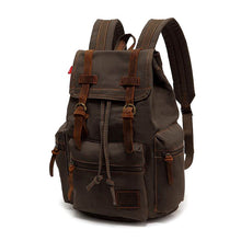 Load image into Gallery viewer, AUGUR 1039 Large Student Retro Canvas Backpack Shoulders Laptop Bag, 1039 Large