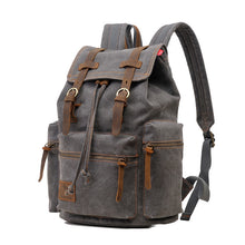 Load image into Gallery viewer, AUGUR 1039 Large Student Retro Canvas Backpack Shoulders Laptop Bag, 1039 Large
