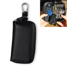 Load image into Gallery viewer, 9092 Business Style Multifunctional Genuine Leather Zipper Car Key Bag