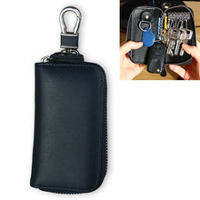 Load image into Gallery viewer, 9092 Business Style Multifunctional Genuine Leather Zipper Car Key Bag