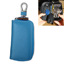 Load image into Gallery viewer, 9092 Business Style Multifunctional Genuine Leather Zipper Car Key Bag