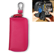 Load image into Gallery viewer, 9092 Business Style Multifunctional Genuine Leather Zipper Car Key Bag