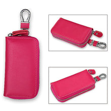 Load image into Gallery viewer, 9092 Business Style Multifunctional Genuine Leather Zipper Car Key Bag
