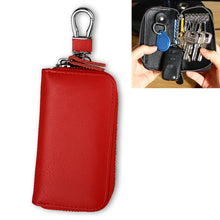 Load image into Gallery viewer, 9092 Business Style Multifunctional Genuine Leather Zipper Car Key Bag