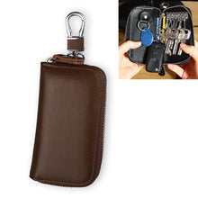 Load image into Gallery viewer, 9092 Business Style Multifunctional Genuine Leather Zipper Car Key Bag