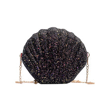 Load image into Gallery viewer, Shell Shape Fashion Sequined Single Shoulder Crossbody Bag