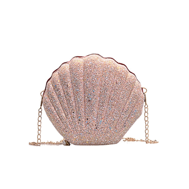 Shell Shape Fashion Sequined Single Shoulder Crossbody Bag