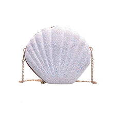 Load image into Gallery viewer, Shell Shape Fashion Sequined Single Shoulder Crossbody Bag