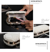 Load image into Gallery viewer, Women Fashion Banquet Party Pearl Handbag Single Shoulder Crossbody Bag