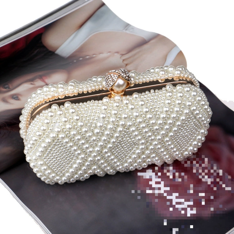Women Fashion Banquet Party Pearl Handbag Single Shoulder Crossbody Bag