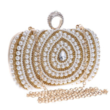 Load image into Gallery viewer, Women Fashion Banquet Party Pearl Handbag