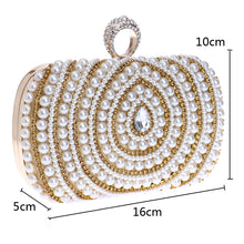 Load image into Gallery viewer, Women Fashion Banquet Party Pearl Handbag