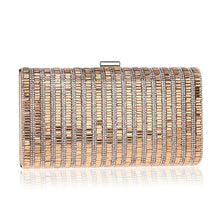 Load image into Gallery viewer, Women Fashion Banquet Party Diamond Square Handbag
