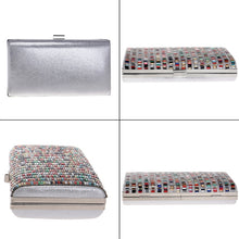 Load image into Gallery viewer, Women Fashion Banquet Party Diamond Square Handbag