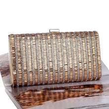 Load image into Gallery viewer, Women Fashion Banquet Party Diamond Square Handbag
