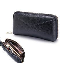 Load image into Gallery viewer, 2-Folding Square Genuine Leather Handbag