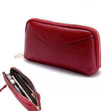 Load image into Gallery viewer, 2-Folding Square Genuine Leather Handbag