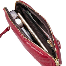 Load image into Gallery viewer, 2-Folding Square Genuine Leather Handbag