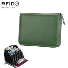 Load image into Gallery viewer, Antimagnetic RFID Multi-functional Genuine Leather Card Package