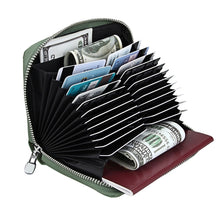 Load image into Gallery viewer, Antimagnetic RFID Multi-functional Genuine Leather Card Package