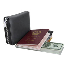 Load image into Gallery viewer, Antimagnetic RFID Multi-functional Genuine Leather Card Package