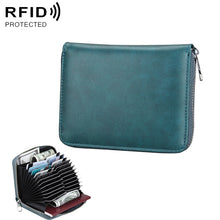 Load image into Gallery viewer, Antimagnetic RFID Multi-functional Genuine Leather Card Package