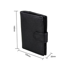 Load image into Gallery viewer, Antimagnet RFID Genuine Leather Wallet / Passport Package / Cowhide Card Slot for man