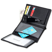 Load image into Gallery viewer, 8219 Antimagnetic RFID Men Multi-functional Wallet Card Bag Passport Package, 8219