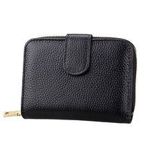 Load image into Gallery viewer, KB132 Female Style Full Grain Cow Leather Multifunctional RFID Wallet/ Card Bag/ Driving License Package