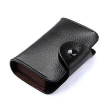 Load image into Gallery viewer, KB39 Simple Fashion Genuine leather Organ Card Bag Candy Color Card Package