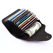 Load image into Gallery viewer, KB39 Simple Fashion Genuine leather Organ Card Bag Candy Color Card Package