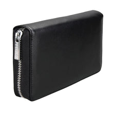 Load image into Gallery viewer, Antimagnetic RFID Large Capacity Long Style Genuine Leather Passport Package / Multifunctional and Many Card Slots Card Package