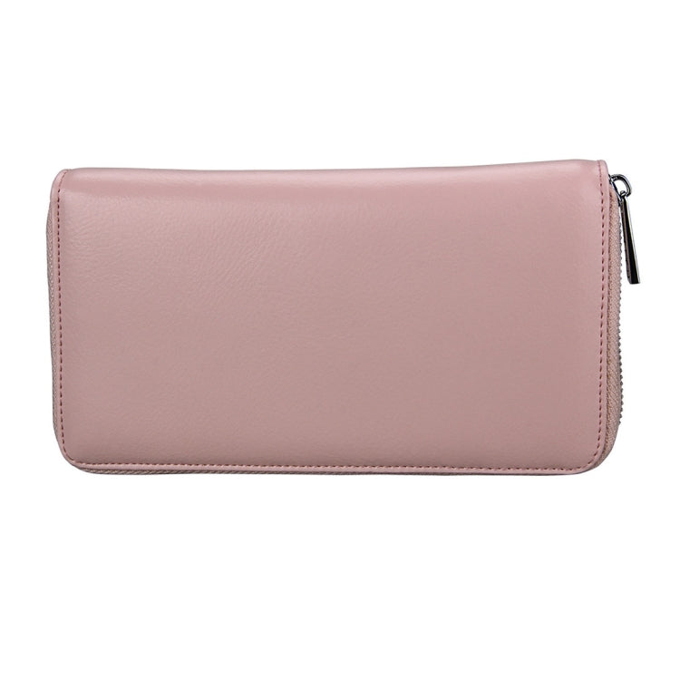 Antimagnetic RFID Large Capacity Long Style Genuine Leather Passport Package / Multifunctional and Many Card Slots Card Package