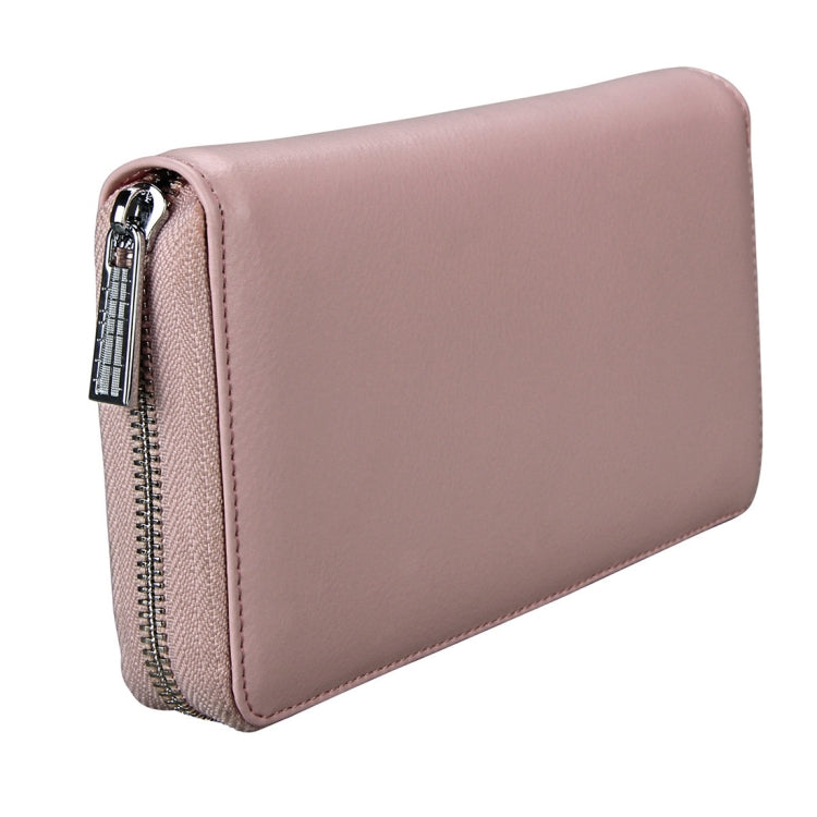 Antimagnetic RFID Large Capacity Long Style Genuine Leather Passport Package / Multifunctional and Many Card Slots Card Package